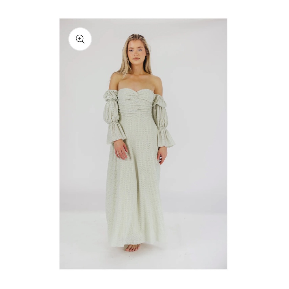 Worth collective bump friendly dress (olive green)